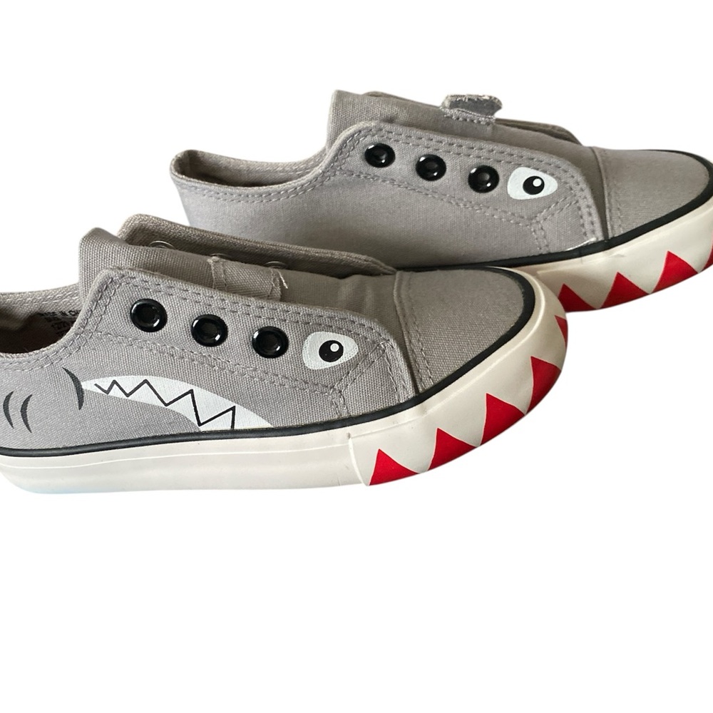 Gray Shark Adventure Kids Sneakers. Brand new.